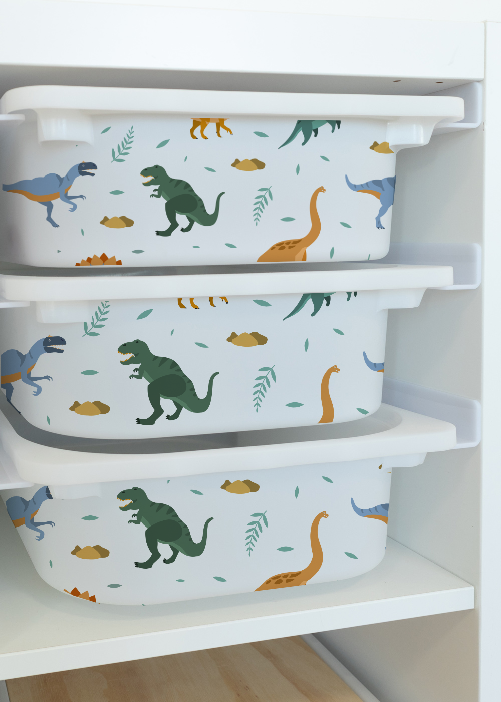 Samolepka na Trofast box DINOSAUR