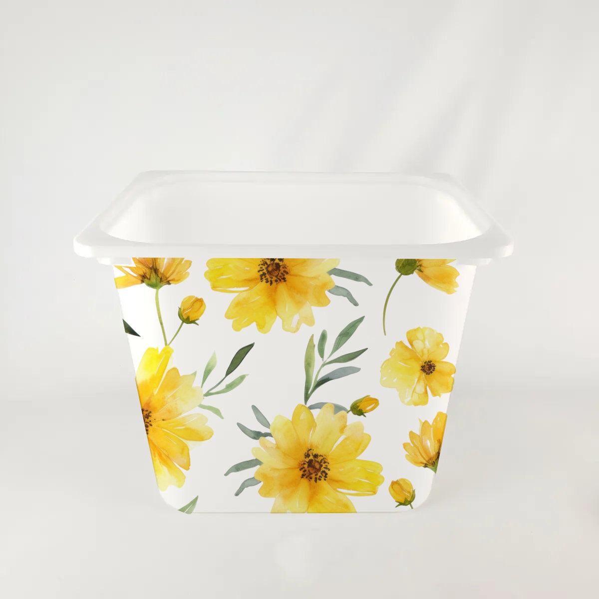 Samolepka na Trofast box YELLOW FLOWERS