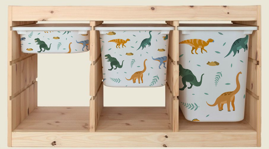 Samolepka na Trofast box DINOSAUR